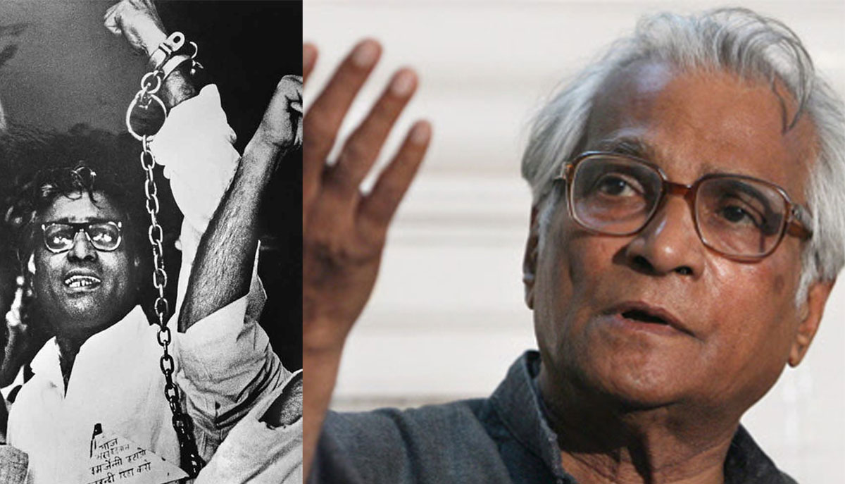 George Fernandes “One Volunteer Who Helped George Fernandes During The Emergency Is Today The Prime Minister Of India “