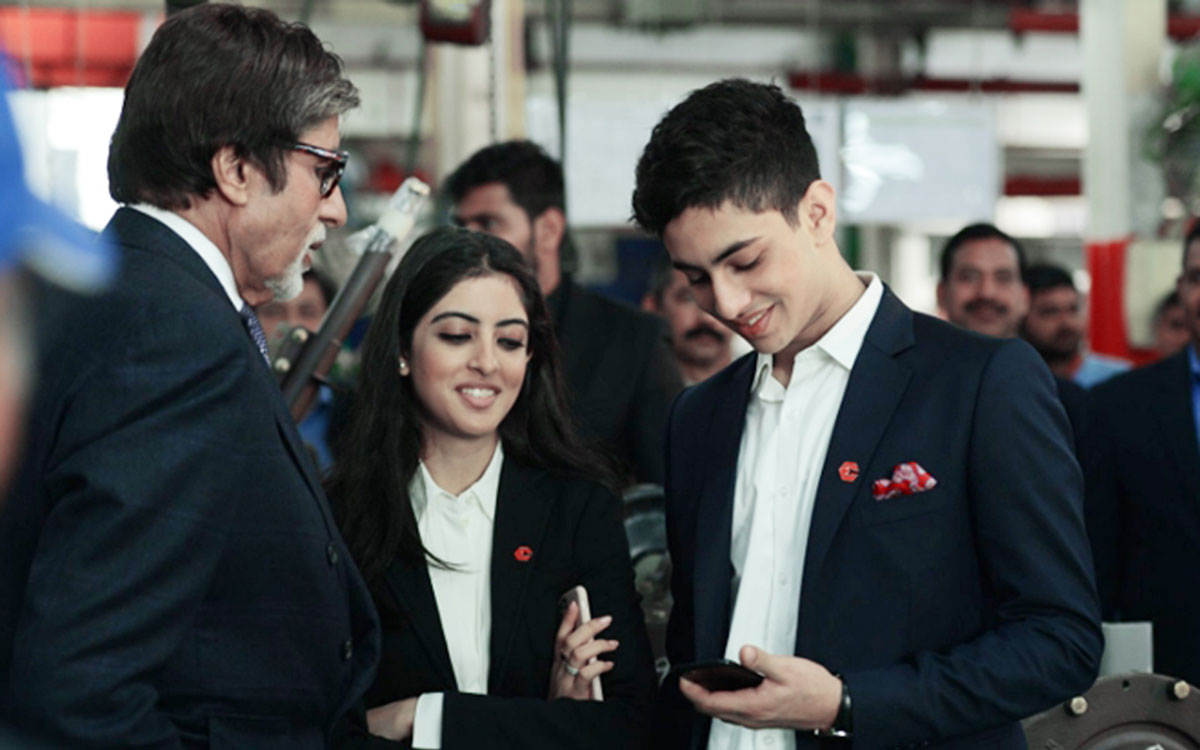 Another bachchan is entering bollywood!!!