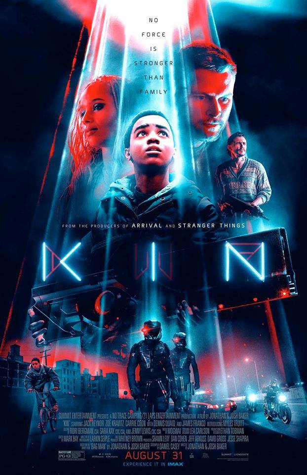The poster of KIN released