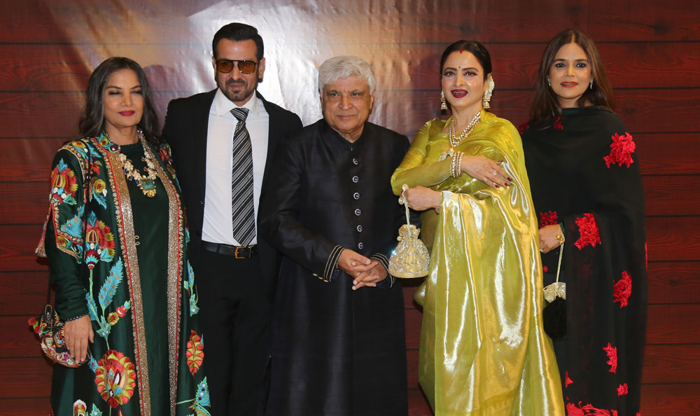 Javed Akhtar birthday party at Taj Lands End bandra