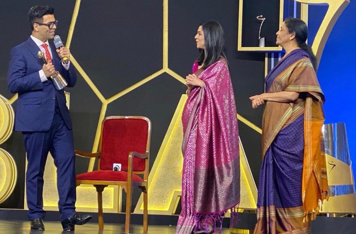 Karan Johar adjusted Iconic Entertainment Leader of the Year