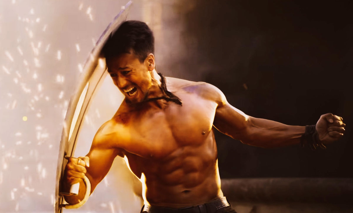 Youngest action star Tiger Shroff choreographs his stunts in Baaghi 3