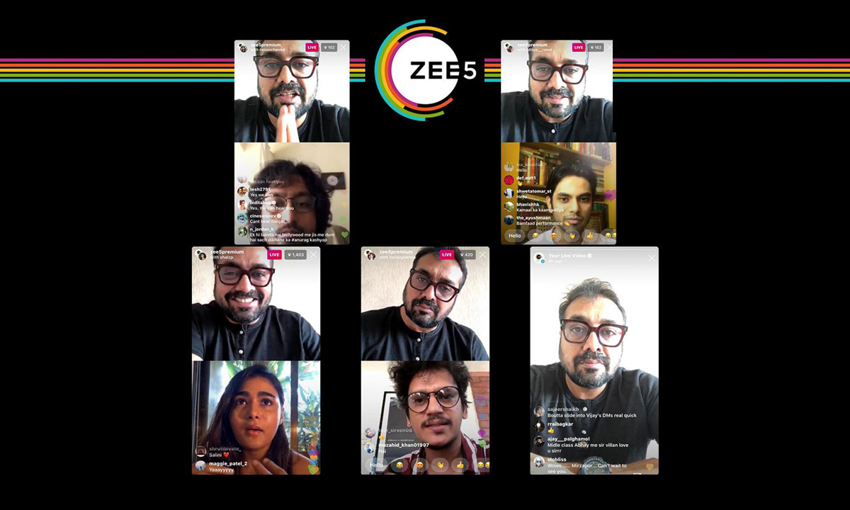 ‘Bamfaad‘ presenter Anurag Kashyap goes ‘Insta-Live’