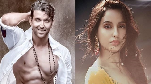 Nora Fatehi and Hrithik Roshan