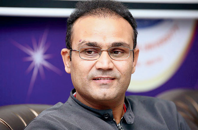 Legendary cricketer Virendra Sehwag spends time watching Siddharth Kumar Tewary’s RadhaKrishn