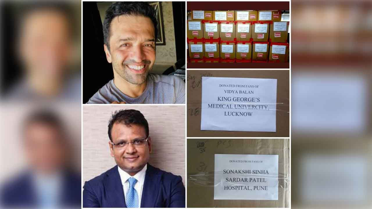 Atul Kasbekar and Manish Mundhra bring Bollywood celebrities together to produce PPE kits