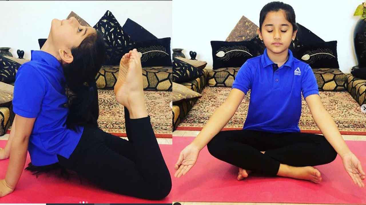 Child actor Aura Bhatnagar tutors Tejasswi Prakash