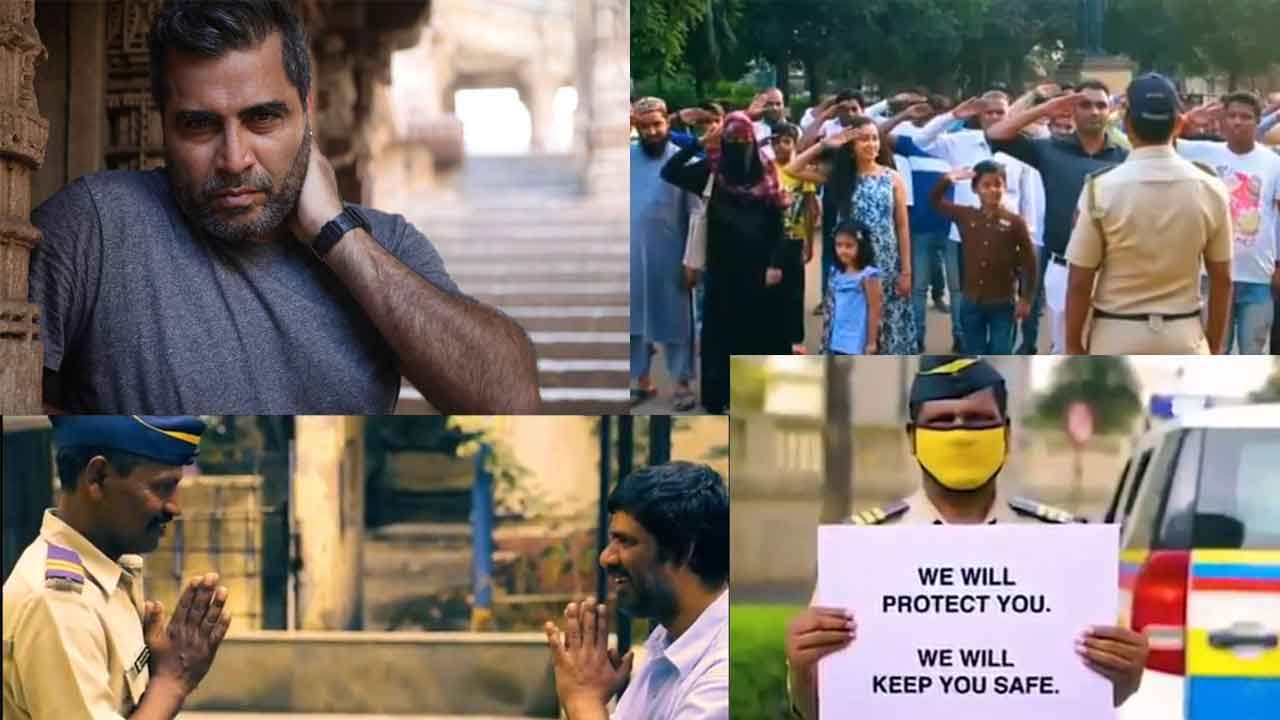 Rishi Sethia and Shailendra Singh salute the Mumbai Police with ‘Vande Mataram’