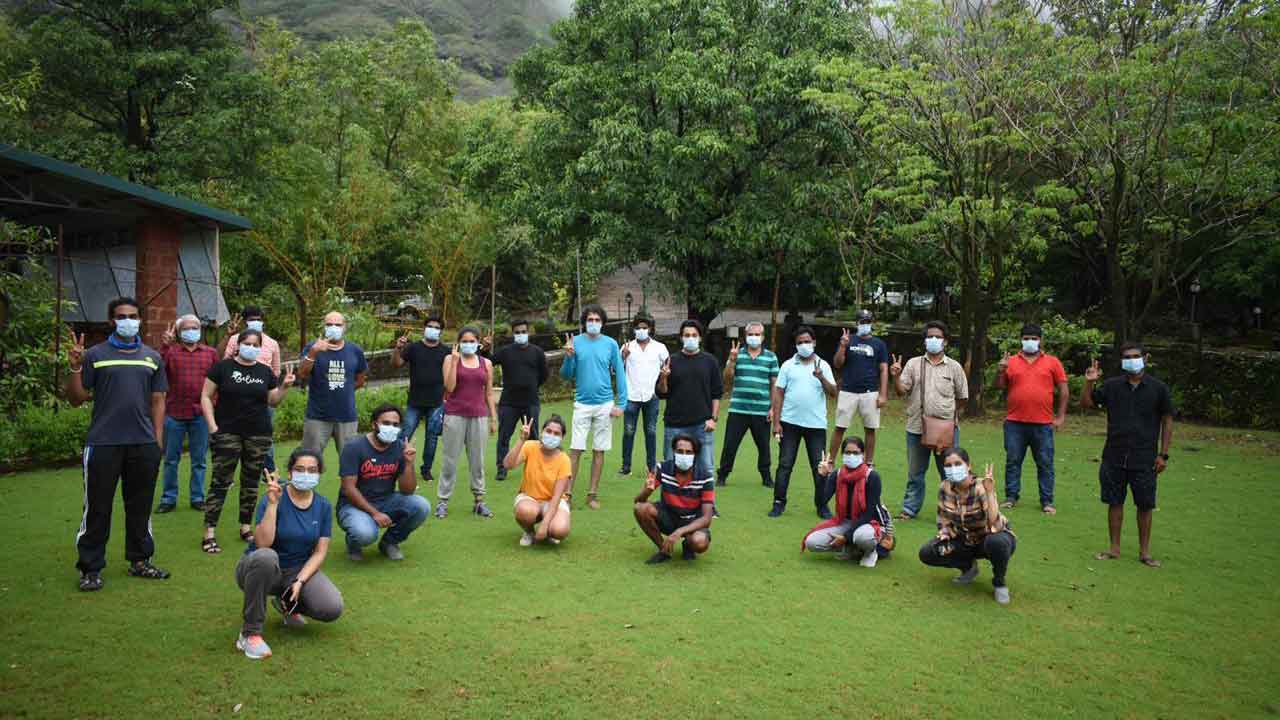 Post-lockdown, Ganraj Productions completes shoot of ‘’Manache Shlok’