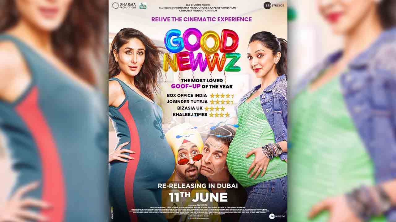 Good Newwz is all set to re-release in theatres across Dubai