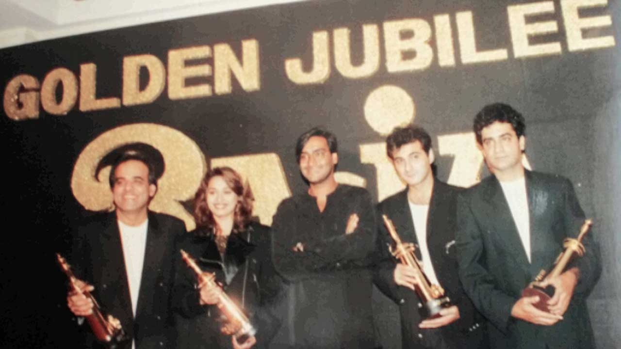 Madhuri Dixit celebrates ‘Silver Jubilee’ of ‘Golden Jubilee’ hit “Raja”