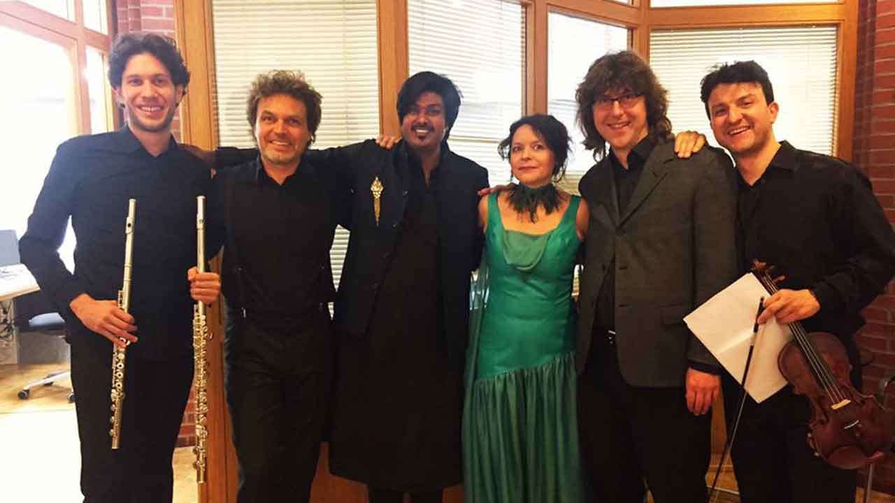 INDIAN FLUTE PLAYER PARAS NATH WHO REPRESENTED INDIA ON GLOBAL PLATFORM