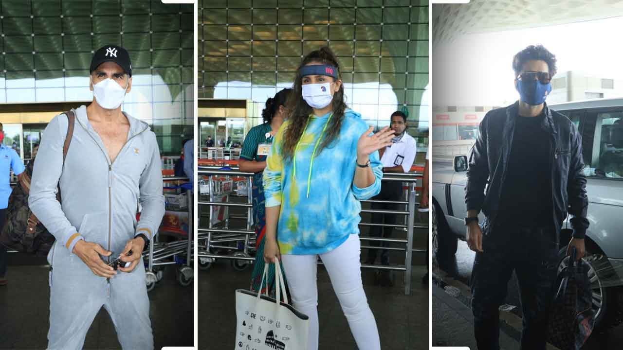 Akshay Kumar flies to UK by chartered flight with ‘Bell Bottom’ team