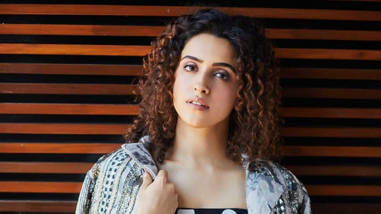 Sanya Malhotra shoots for an Ad with all health and safety guidelines in place