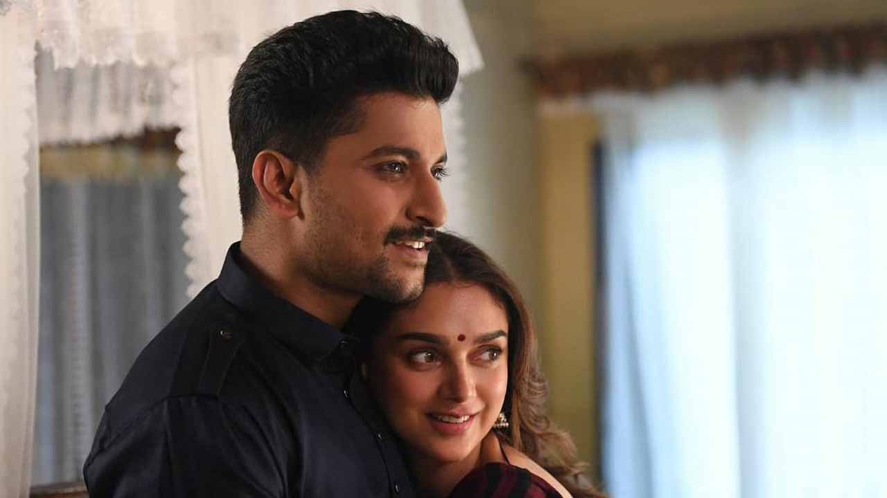 Cryptic and teasing post by Superstar Nani for ‘V’ star Aditi Rao Hydari