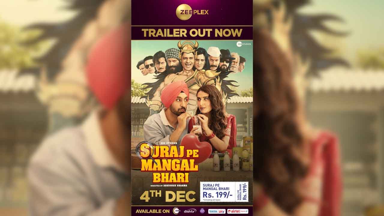 Post-lockdown’s first theatre release ‘Suraj Pe Mangal Bhari’, now premieres on ZeePlex