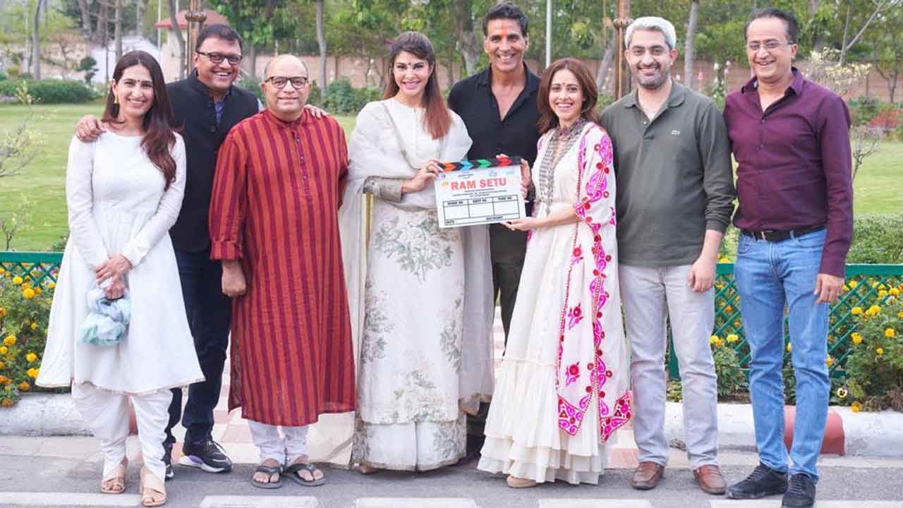 Team Ram Setu’s mahurat at ‘Ram Janmabhoomi’!