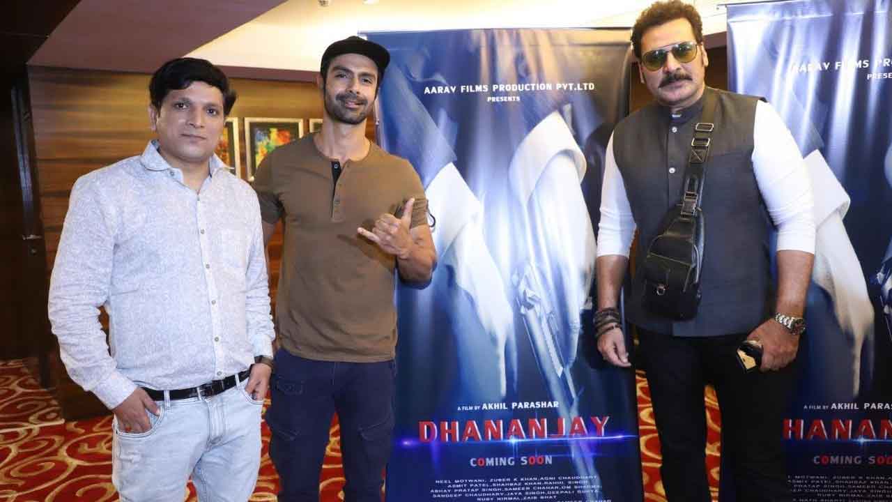 Ashmit Patel and Zuber K Khan shoots for a quirky song for ‘Dhananjay’!