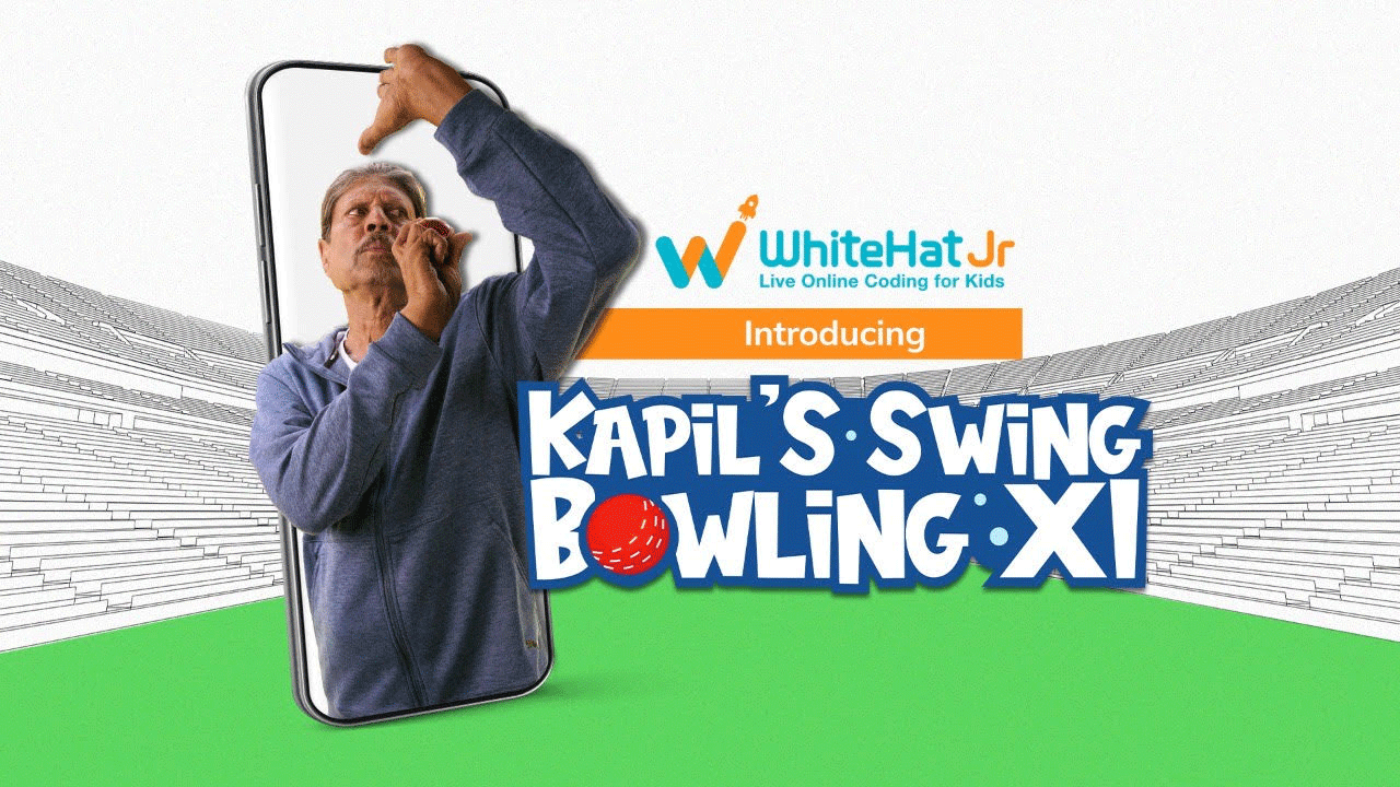 WhiteHat Jr launches Kapil’s Swing Bowling XI!