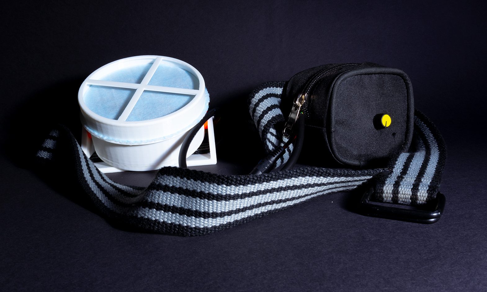 A compact ventilation system for PPE Suits designed by Nihaal Singh Adarsh, ‘Cov -Tech Ventilation System’!