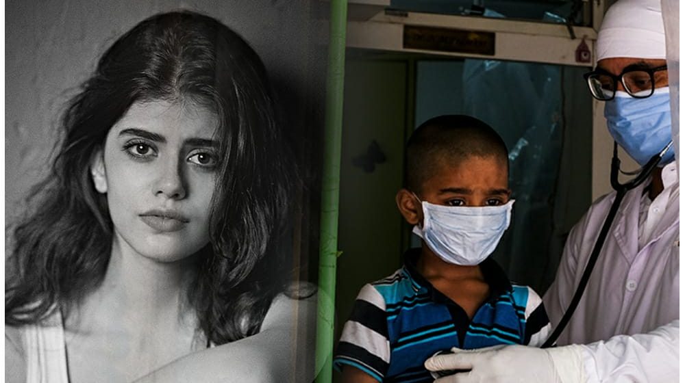 Sanjana Sanghi on a mission to support ‘A Million Children’!