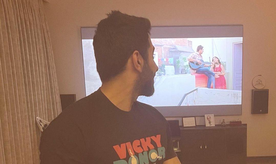 Ayushmann Khurrana gets emotional watching himself perform ‘Paani Da Rang’!