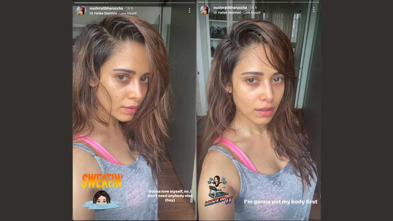 Nushrratt Bharuccha’s ‘Love Myself’ selfie!