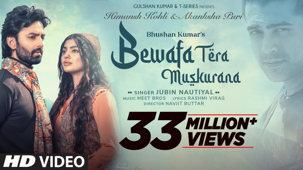 Himansh Kohli’s ‘Bewafa Tera Yun Muskurana’ was shot in Kashmir!