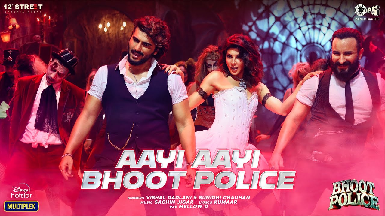 Saif Ali Khan, Arjun Kapoor, and Jacqueline Fernandez feature in a peppy number, ‘Aayi Aayi Bhoot Police’!