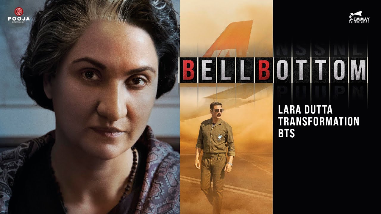 Lara Dutta’s unrecognisable look as Mrs.Indira Gandhi, in Bellbottom!