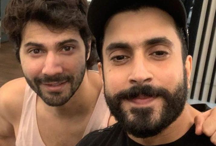 Sunny Singh shares a picture with his gym partner, Varun Dhawan!