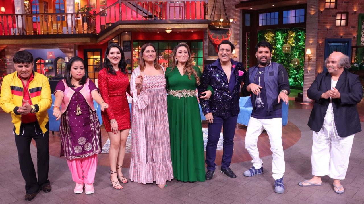 Laughter galore in TKSS as Kangana Ranaut and Govinda visit the show!