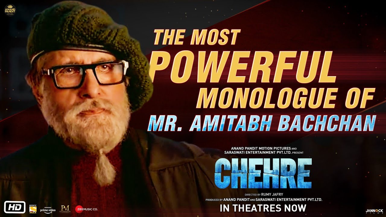 Amitabh Bachchan’s powerful monologue in ‘#Chehre’ talks about Justice and Judgement!