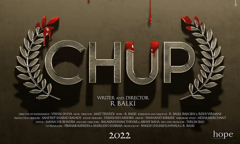 R Balki releases the motion poster of his next psychological thriller ‘Chup’!