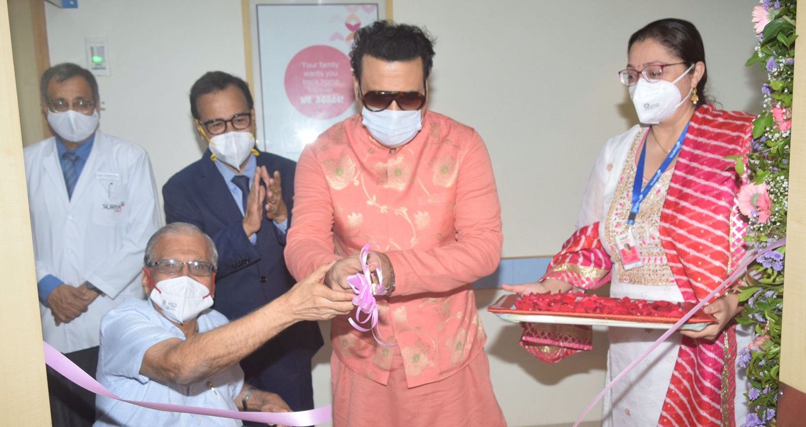 Govinda inaugurates Surya Hospital’s Daycare Chemotherapy Centre in Mumbai!