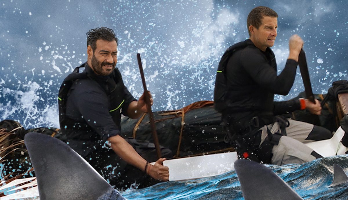 Now #AjayDevgn will be seen in the ‘Wild with #BearGrylls’!