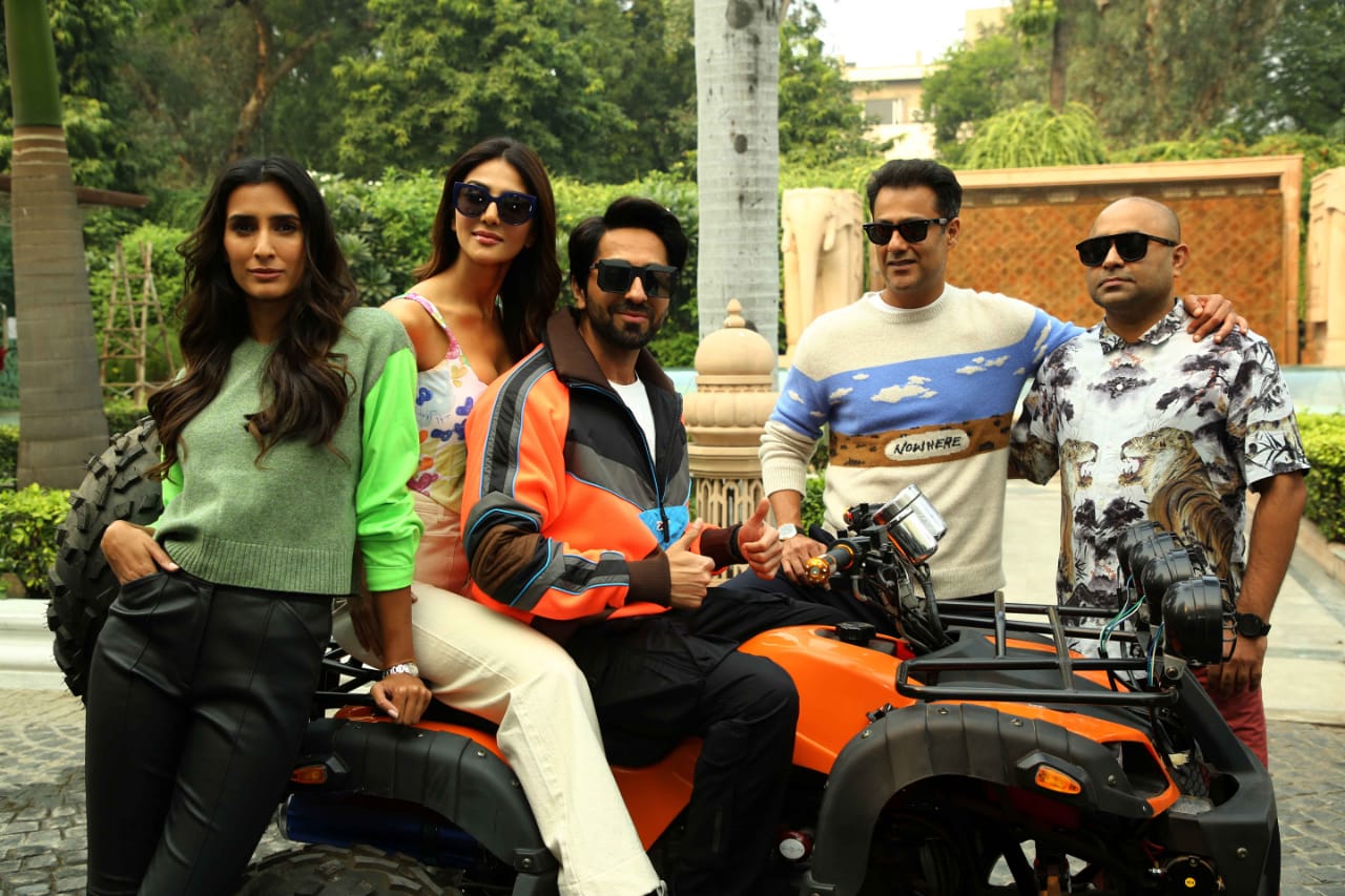 The title track of #ChandigarhKareAashiqui, launched in Delhi, has already set ablaze the internet!