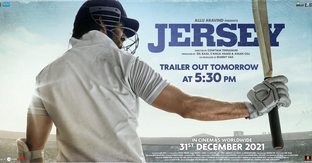 Shahid Kapoor unveils the first poster of ‘#Jersey’!