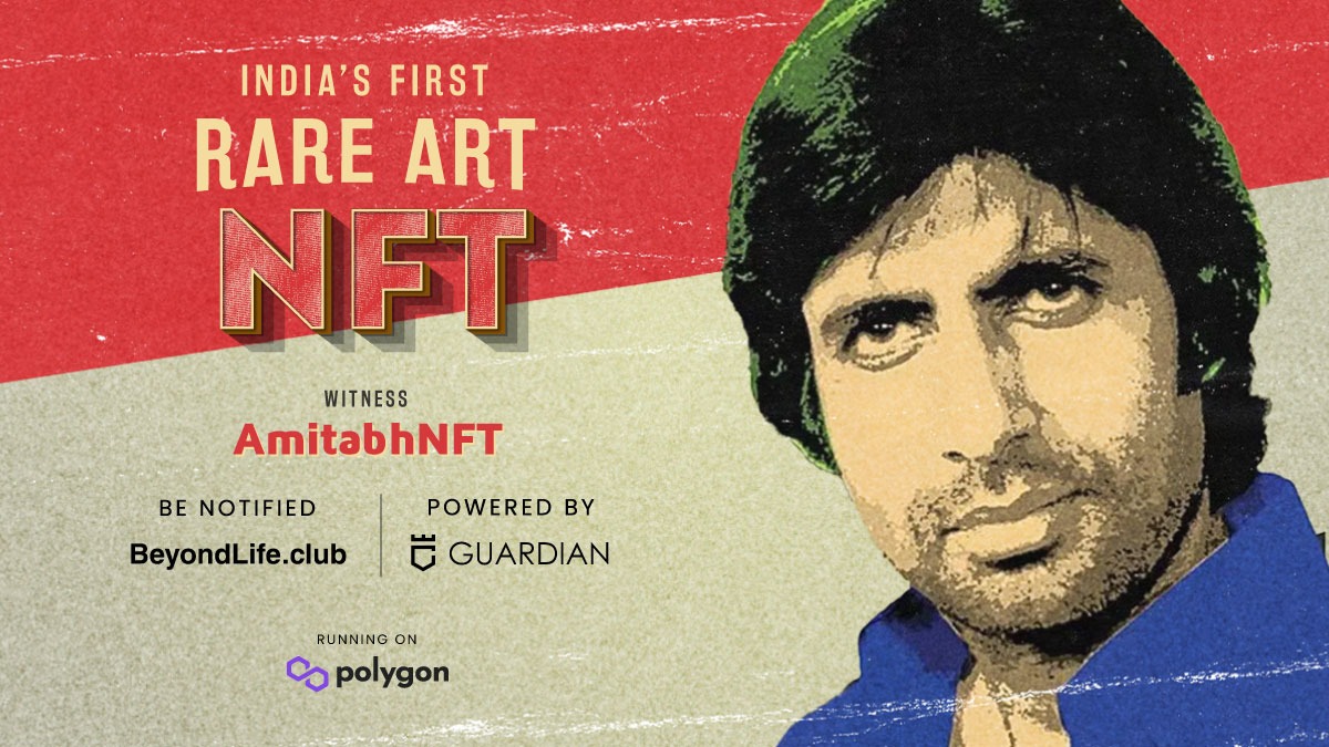 Big B’s collection auctioned at USD 966K, highest among all NFTs auctioned in India!