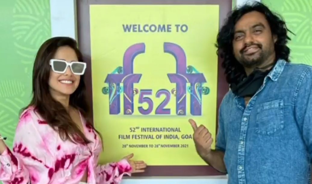 Nushrratt Bharuccha flies to Goa for the screening of Chhorii at IFFI 2021!