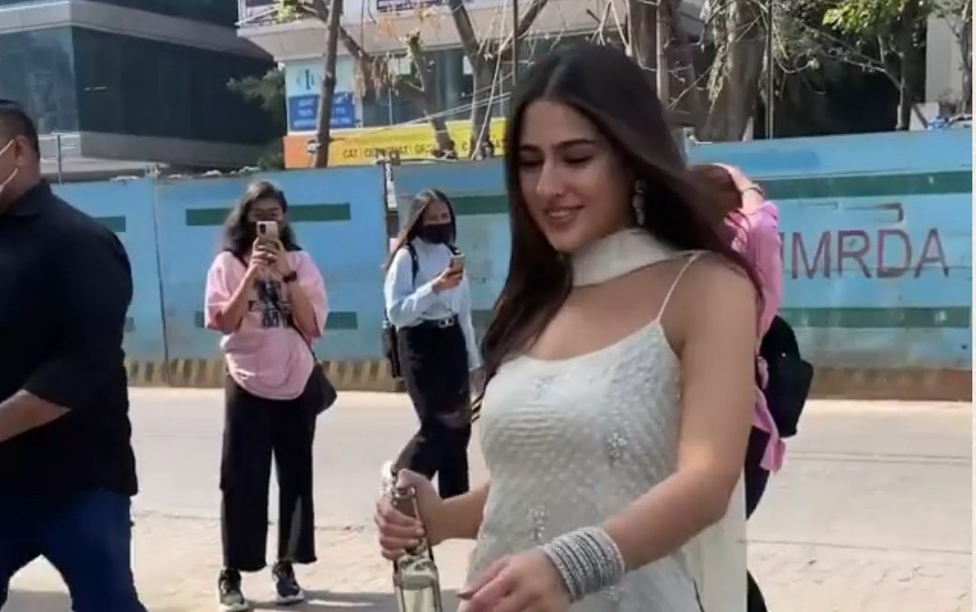 Sara Ali Khan elatedly expresses, “Thank you for making me feel Chaka Chak”!