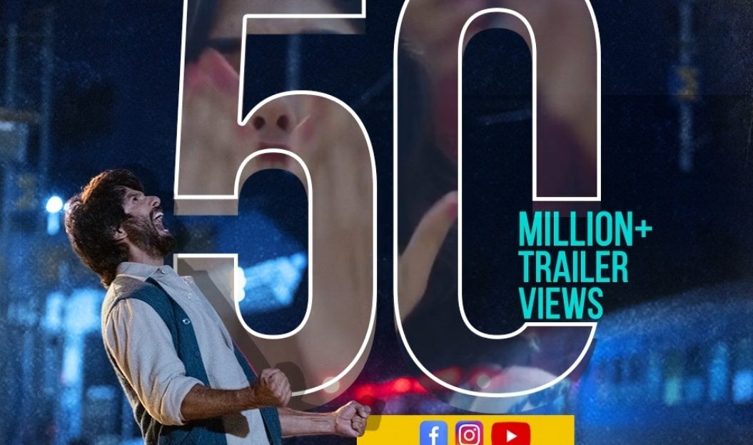 50M+ views for trailer of #ShahidKapoor starrer ‘Jersey’!