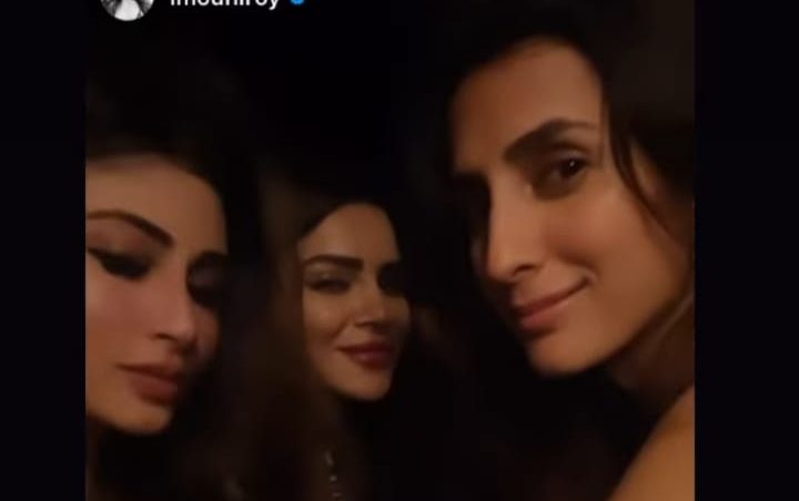 Last night Mouni Roy had a blast in Goa with her glam-girl-squad!