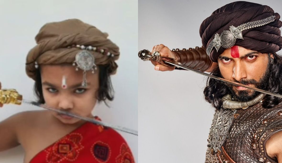 On a viral video, Vidrohi actor #SharadMalhotra says, ‘When a little boy takes so much effort, it is very special for me’!