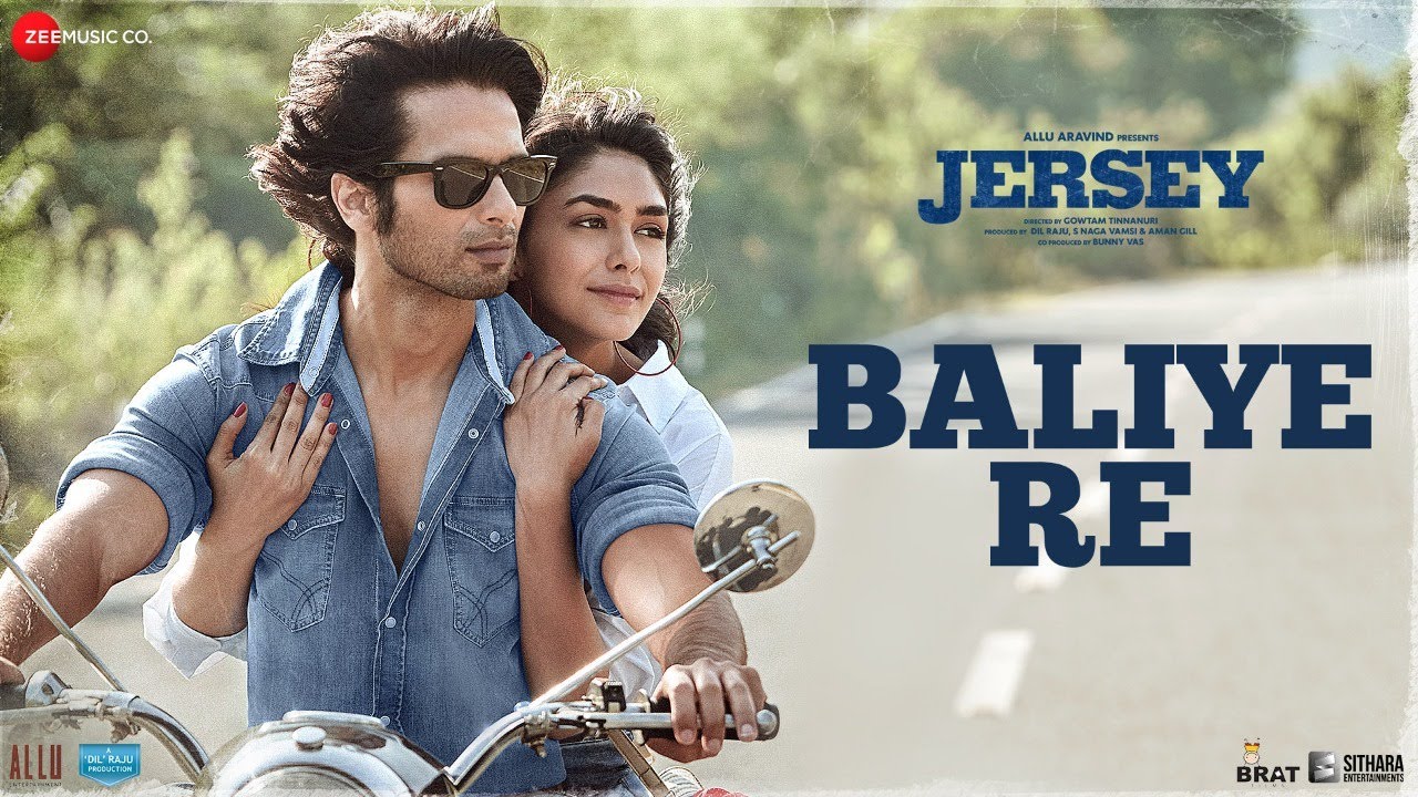 After chartbusters Mehram and Maiyya Mainu makers of Jersey release new song ‘#BaliyeRe’!