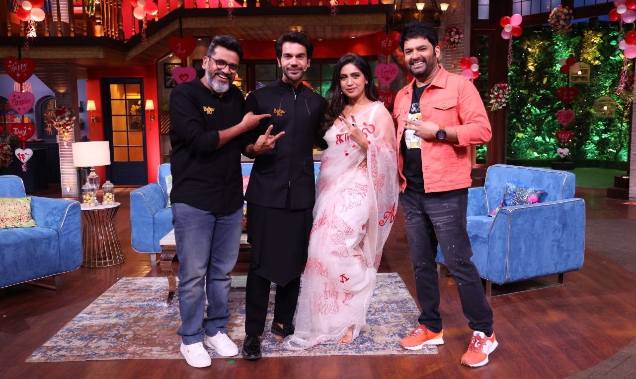 Romantic couple Bipasha Basu and Karan Singh Grover and the romantic couple of ‘Badhai Do’ visit The Kapil Sharma Show!