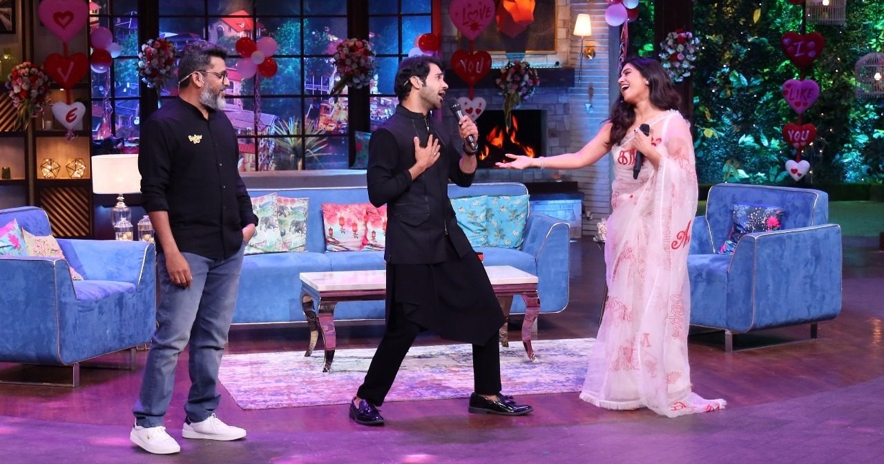 Rajkumar and Bhumi present awesome rap in TKSS, Kapil Sharma joins in!