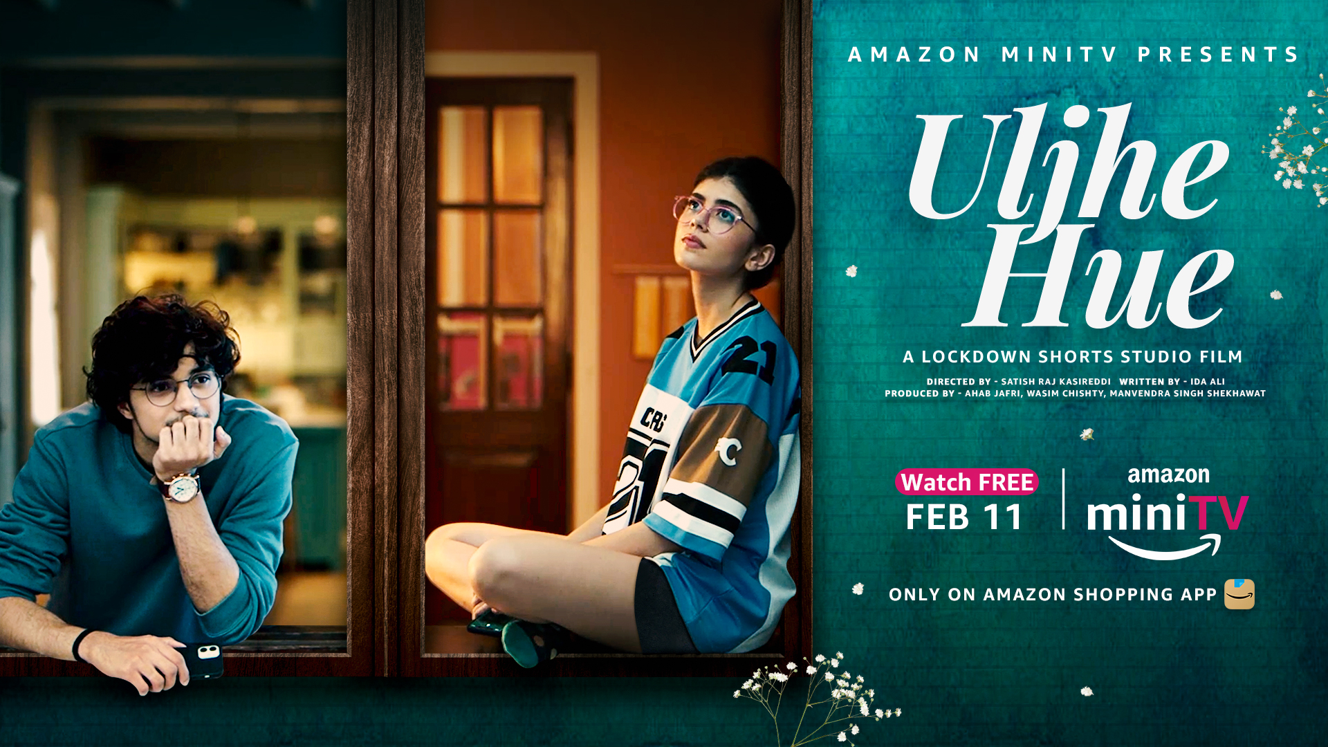 ‘Uljhe Hue’, a Valentine’s special offering, will premiere exclusively for free on Amazon miniTV!