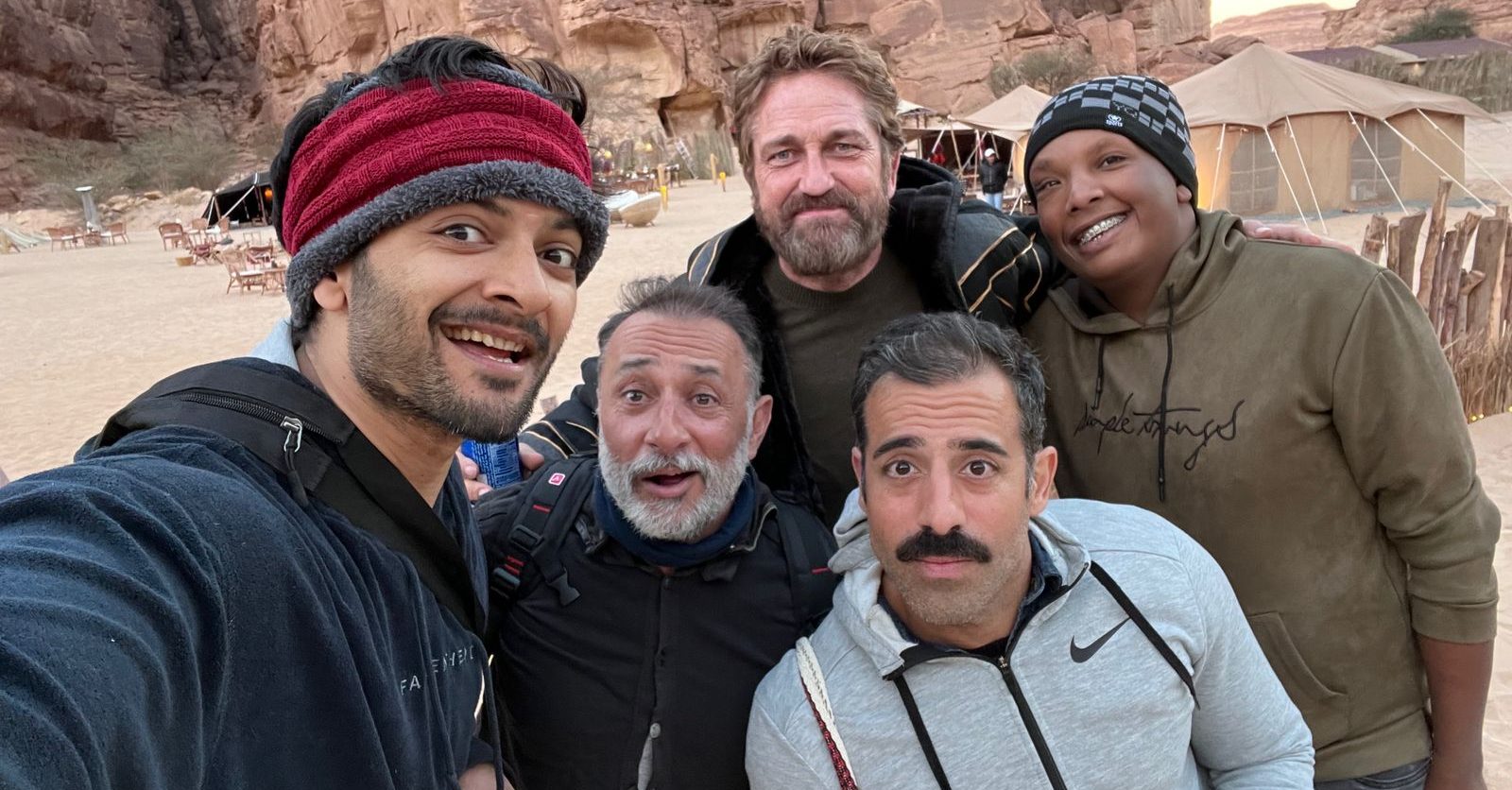 Ali Fazal shares candid images with ‘Kandahar’ co-star Gerard Butler!