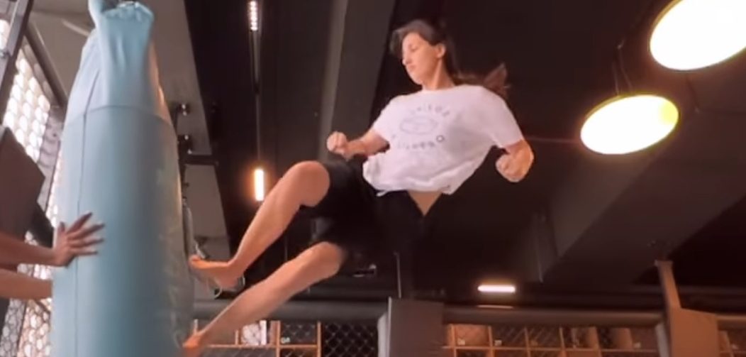 Check out Disha Patani’s ‘Triple Kick’!